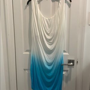 Form fitting, ombré dress!